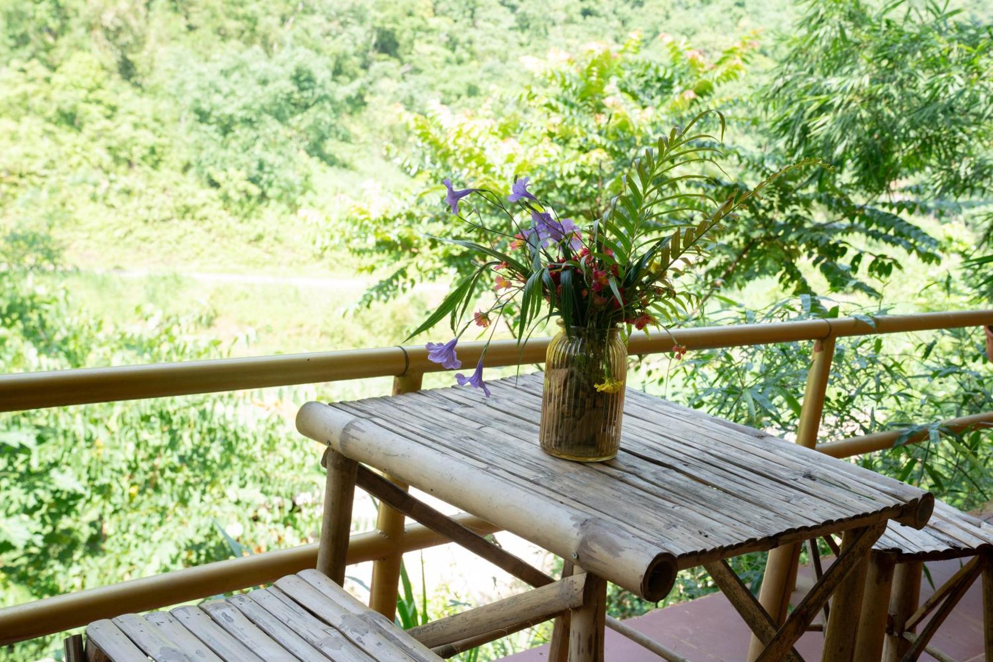 Pu Luong Homestay & Tours Huong Ba Thuoc Exterior foto