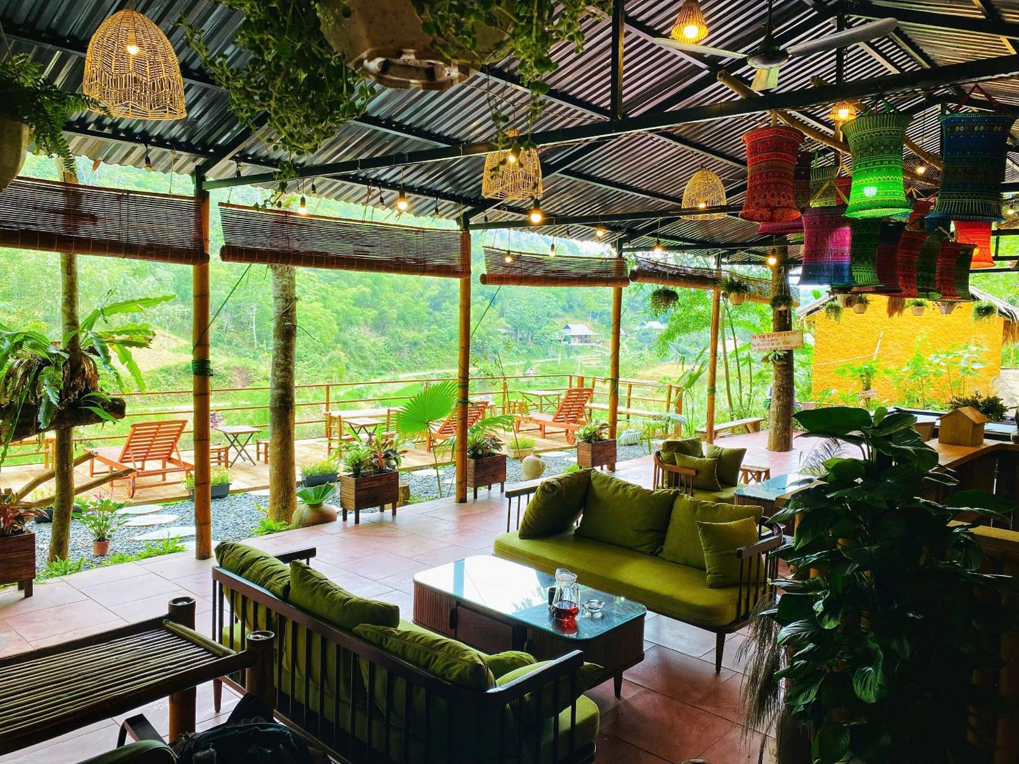 Pu Luong Homestay & Tours Huong Ba Thuoc Exterior foto